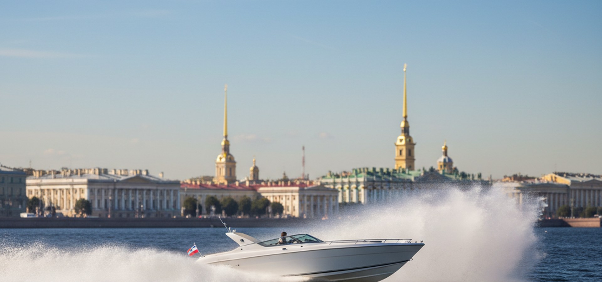 Скоростной катер в аренду в Санкт-Петербурге — быстрая прогулка по Неве