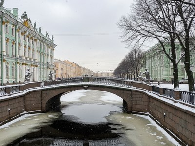 Катер по Зимней канавке — водная прогулка СПб