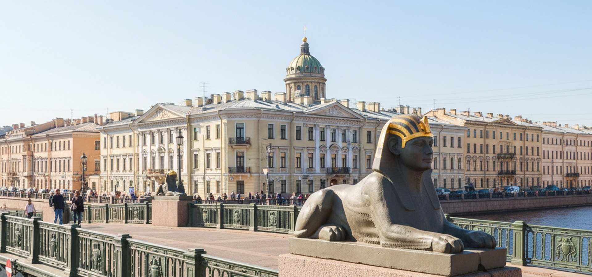 Египетский мост в Санкт-Петербурге