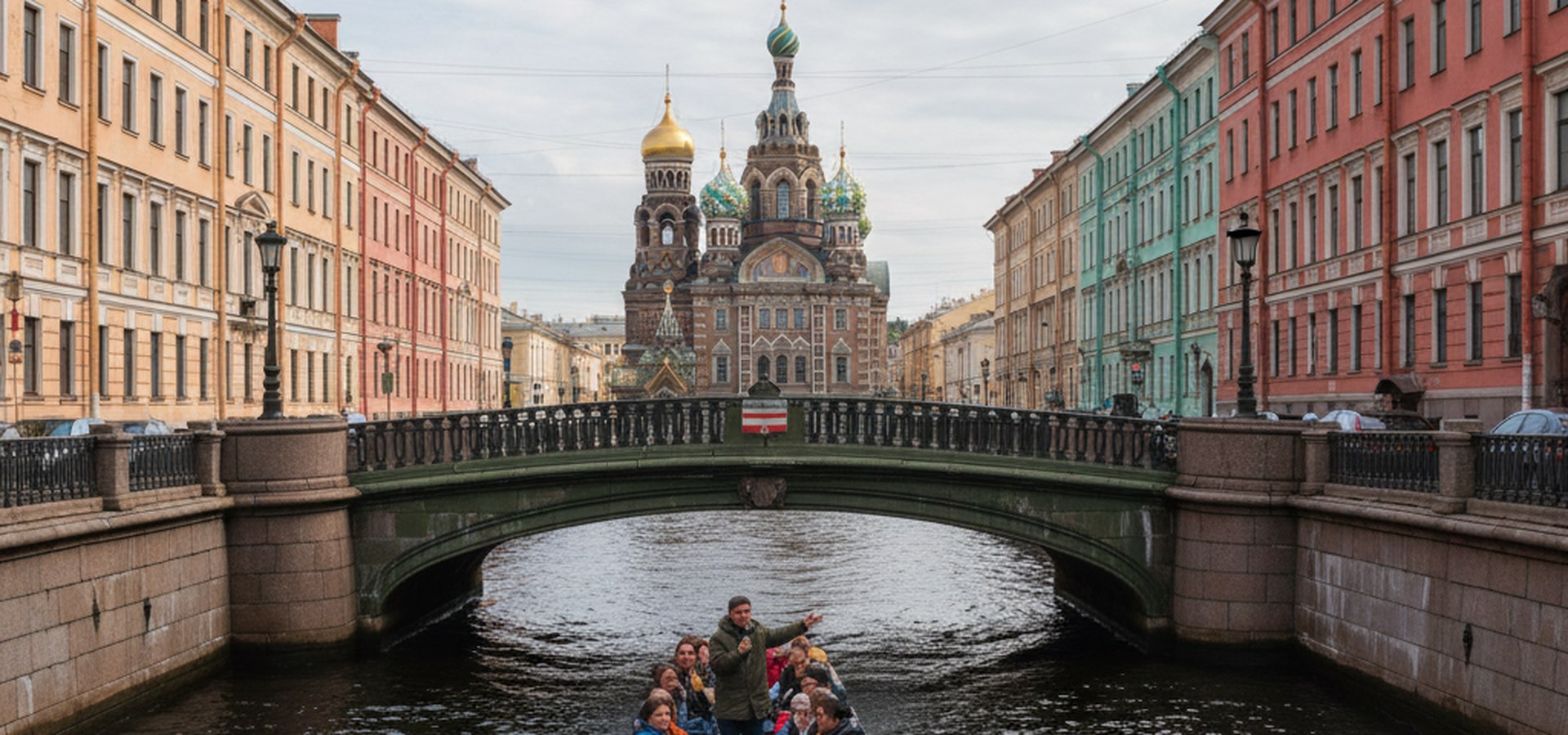 Экскурсия на катере по Санкт-Петербургу — каналы и дворцы
