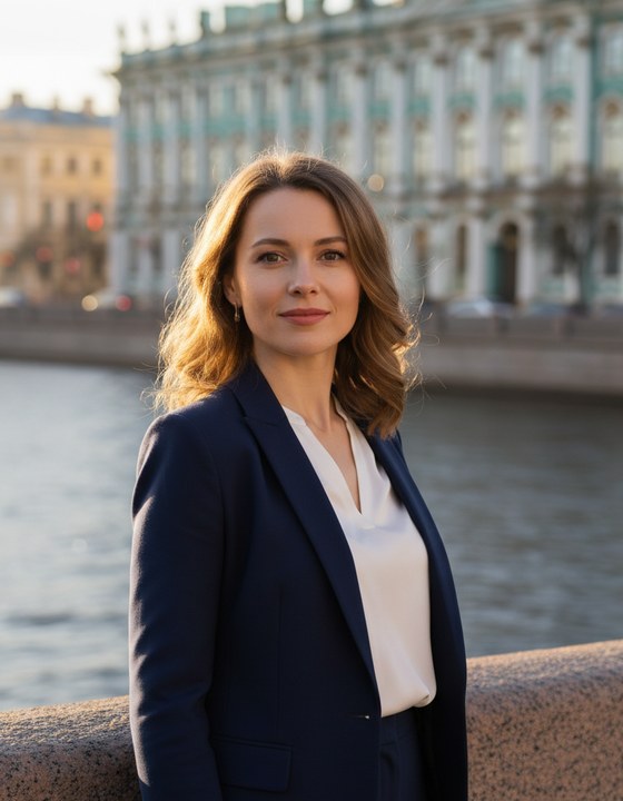 Анна Лебедева — менеджер отдела яхт КатерФлот на набережной Невы