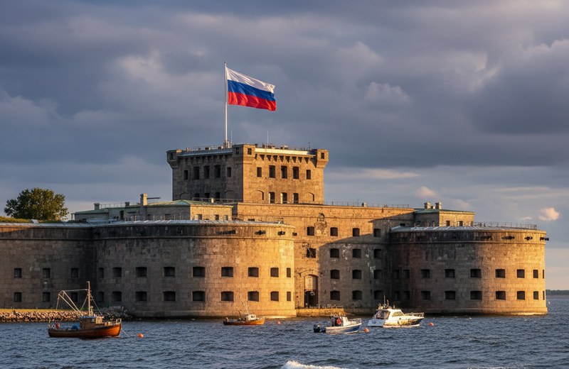 Форт Константин — крупнейший артиллерийский форт Кронштадта