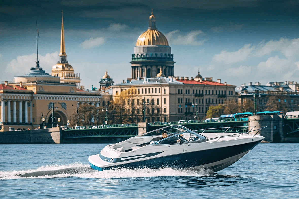 Катер Сансет — аренда катера с капитаном СПб