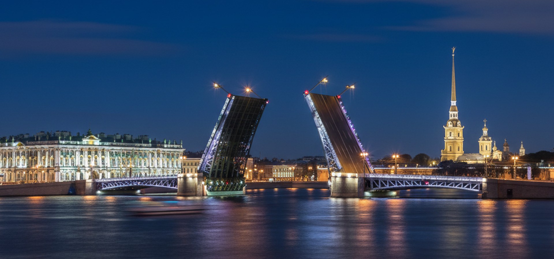 Мосты в Петербурге — разводные, знаменитые, список с фото