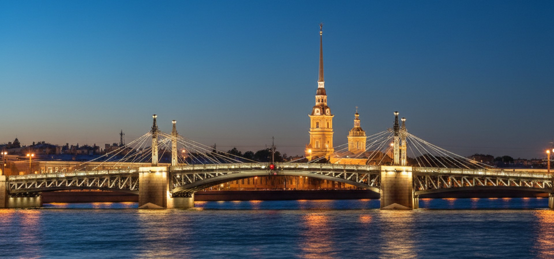 Троицкий мост в Санкт-Петербурге — история, развод, фото